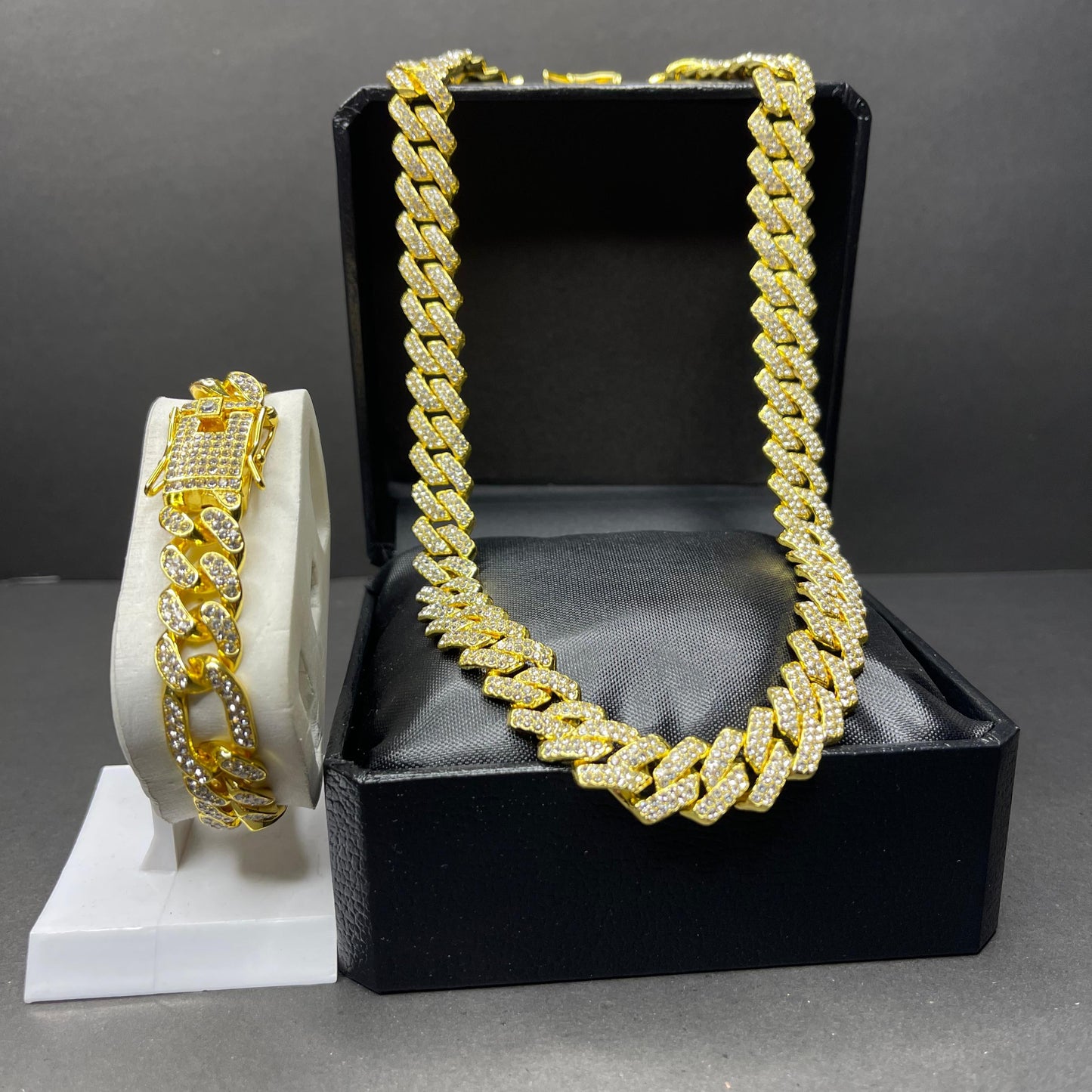 🟡Sun Blaze Set: Chain & Bracelet