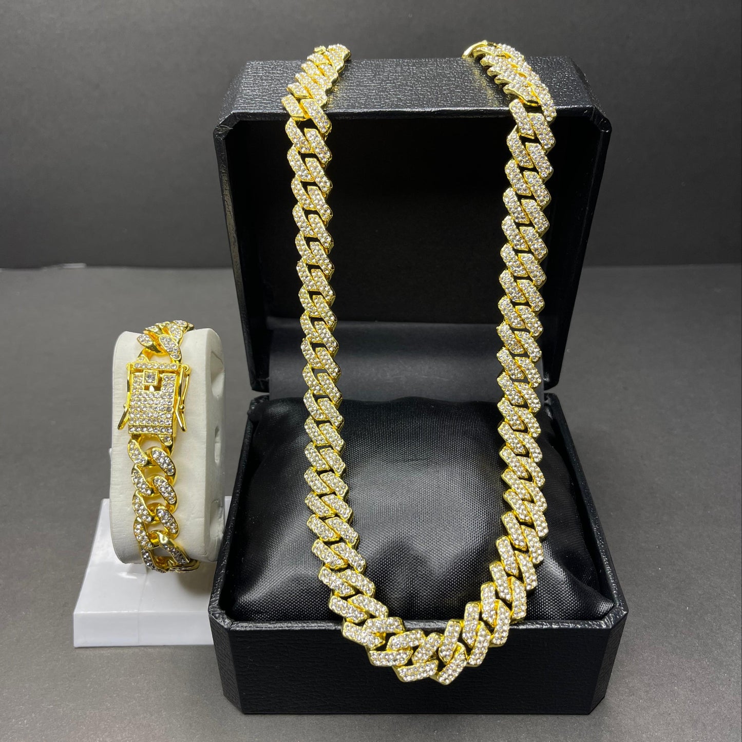 🟡Sun Blaze Set: Chain & Bracelet