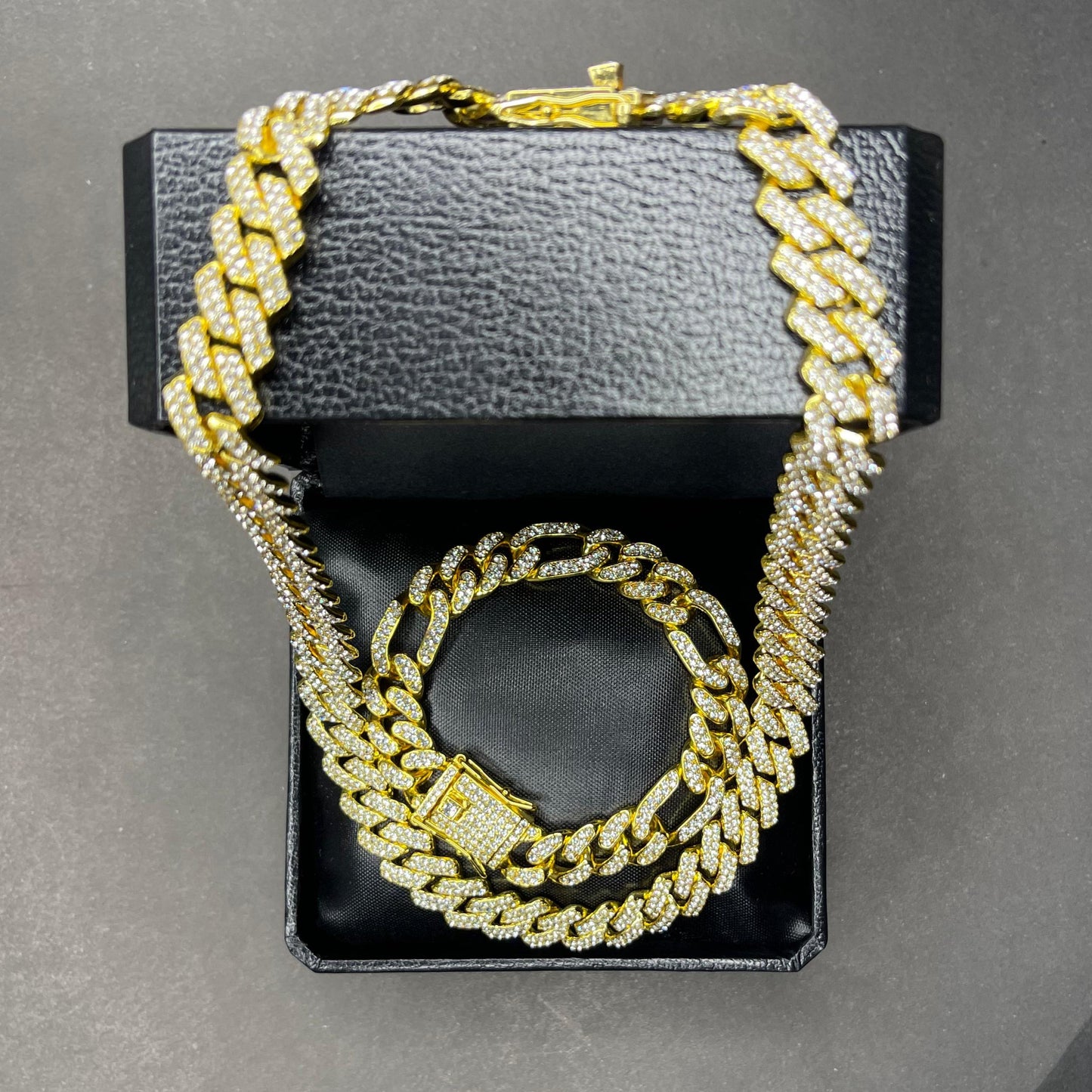 🟡Sun Blaze Set: Chain & Bracelet